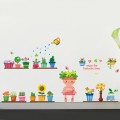 Bright Color And Different Plants Wall Sticker